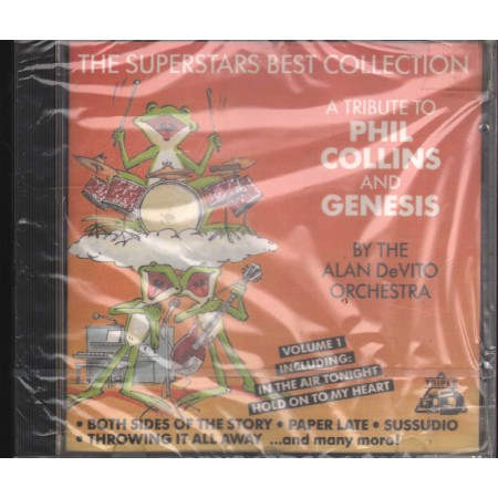 The Alan DeVito Orchestra CD A Tribute To Phil Collins And Genesis - Vol 1 Sigillato