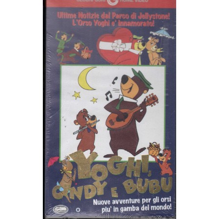 Yoghi, Cindy E Bubu VHS Barbera, Hanna Univideo -3145 Sigillato