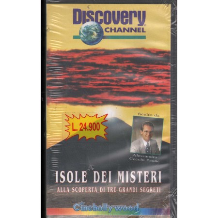 Isola Dei Misteri: Scoperta Di Tre Grandi Segreti VHS Univideo - CHV9160 Sigillato