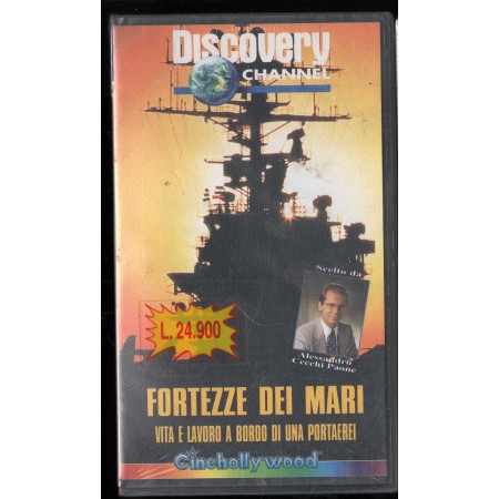 Fortezze Dei Mari: Vita E Lavoro Portaerei VHS Univideo - CHV9004 Sigillato
