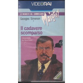 Maigret - Il Cadavere Scomparso VHS Mario Landi Univideo - VRN2099 Sigillato