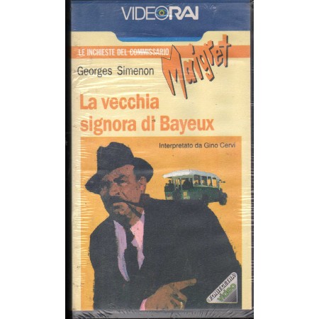 Maigret - La Vecchia Signora Bayeux VHS Mario Landi Univideo VRN2094 Sigillato