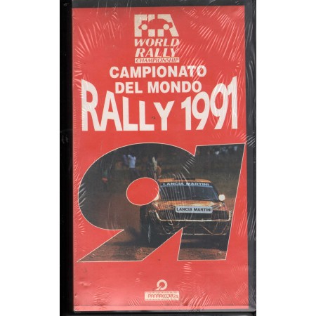 Campionato Del Mondo: Rally 1991 VHS Univideo VPFV22284 Sigillato