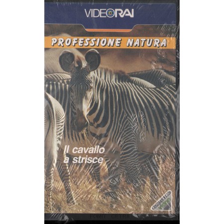 Professione Natura: Il Cavallo A Strisce VHS Univideo - VRI5025 Sigillato