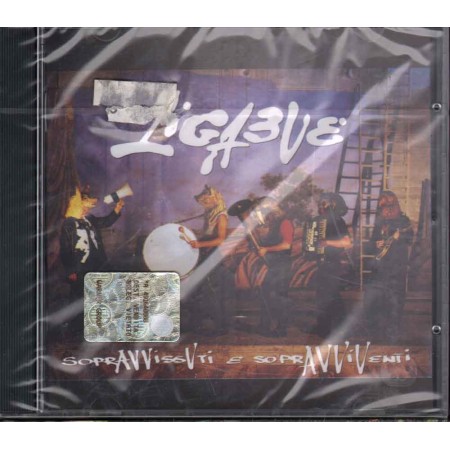 Ligabue CD Sopravvissuti E Sopravviventi / WEA ‎– 4509-91688-2 Sigillato