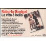 La Vita E' Bella VHS - Libro Roberto Benigni Univideo - 650 Sigillato