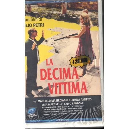 La Decima Vittima VHS Elio Petri Univideo - Z1215 Sigillato