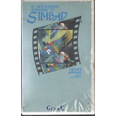 Le Meravigliose Avventure Di Simbad VHS Johnny Fitzgerald Univideo - G323 Sigillato