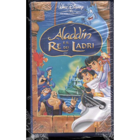 Aladdin E Il Re Dei Ladri VHS Tad Stones Univideo - VS5329 Sigillato