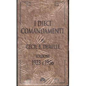 I Dieci Comandamenti Edizione 1923 E 1956 VHS Cecil B. De Mille Univideo - PVS70732 Sigillato