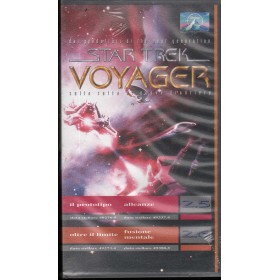 Star Trek. Voyager 2.5 - 2.6 VHS Jonathan Frakes Univideo - PVS70800 Sigillato