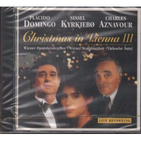 Placido Domingo CD Christmas In Vienna III Sony Classical – SK66846 Sigillato