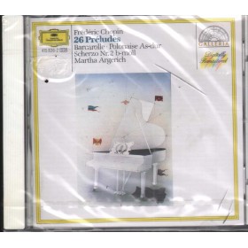 Martha Argerich CD 24 Preludes Barcarolle Scherzo No. 2 Deutsche 4158362 Sigillato