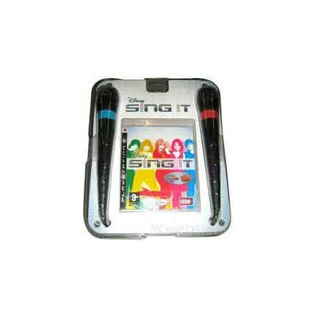 Disney Sing It! Camp Rock Hannah Montana + Microfoni Playstation 3 PS3 Sigillato 8717418186494