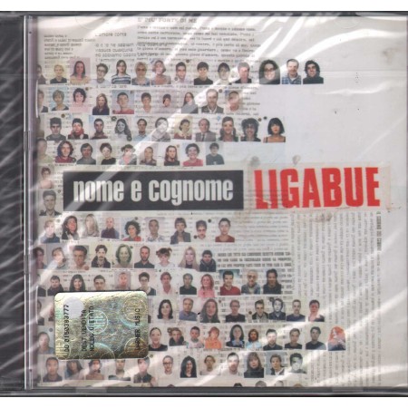 Luciano Ligabue CD Nome E Cognome Warner Bros – 5051865165651 Sigillato