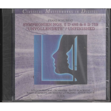 Schubert, Symphony Orch CD Symphonien Nos.5, Unvollendete, Unfinished Sigillato