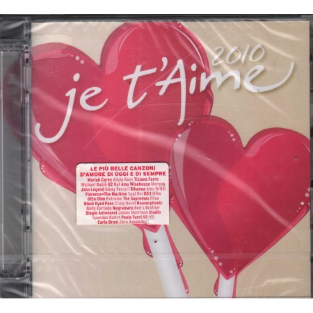 Various CD Je T'Aime 2010 Universal – 5325120 Sigillato