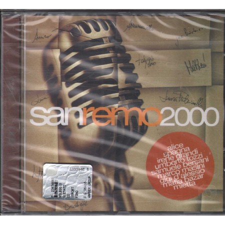 Various CD Sanremo 2000 Warner Fonit – 8573822562 Sigillato
