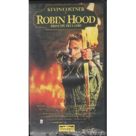 Robin Hood - Principe Dei Ladri VHS Kevin Reynolds Univideo - 011061 Sigillato