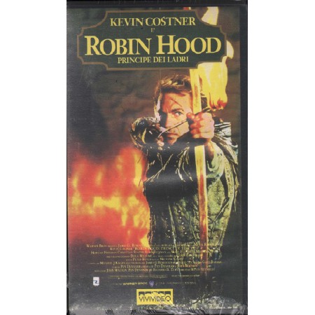 Robin Hood - Principe Dei Ladri VHS Kevin Reynolds Univideo - 011061 Sigillato