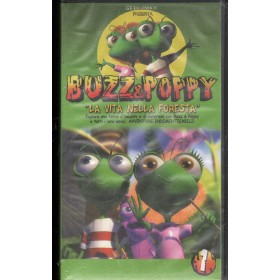 Buzz E Poppy: La Vita Nella Foresta 1 VHS Univideo - CVS5001 Sigillato