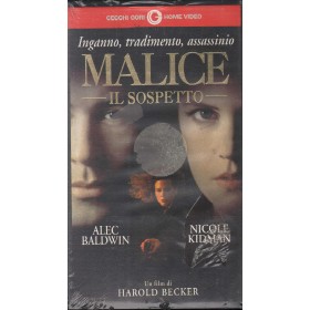 Malice-Il Sospetto VHS Harold Becker Univideo - 3341 Sigillato