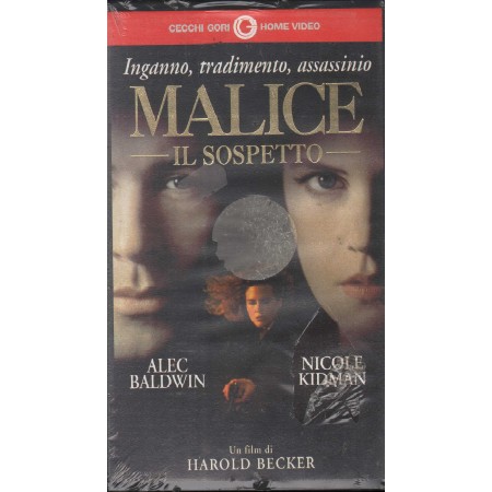 Malice-Il Sospetto VHS Harold Becker Univideo - 3341 Sigillato