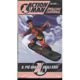 Action Man Vol. 1: Operazione Tsargovia VHS Univideo -VS4962 Sigillato