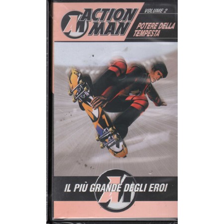 Action Man Vol. 2: Potere Della Tempesta VHS Univideo - VS4963 Sigillato