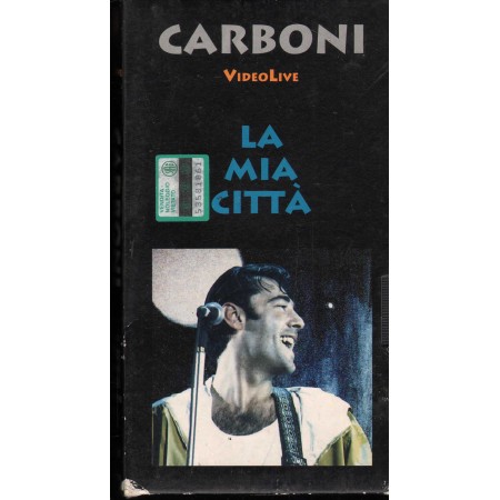 Luca Carboni VHS Videolive La Mia Citta' BMG Video – LC001 Nuova