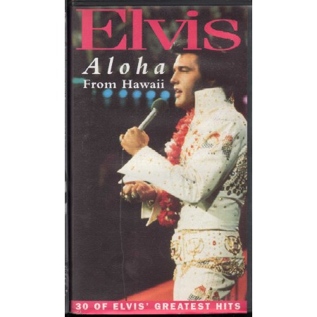 Elvis Presley VHS Aloha From Hawaii - 30 Of Elvis' Greatest Hits Nuova