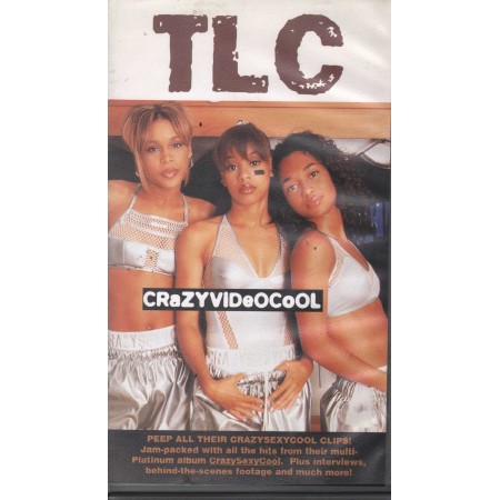 TLC VHS Crazy Video Cool BMG Video – 73008257313 Nuovo
