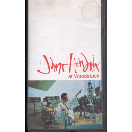 Jimi Hendrix VHS At Woodstock BMG Video – 74321110203 Nuovo