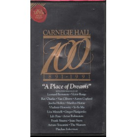 Various VHS Carnegie Hall 100, A Place Of Dreams Bmg – 510791215 Nuovo