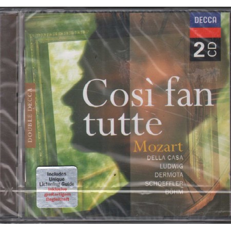 Mozart, Della Casa, Ludwig, Dermota, Schoeffler, Bohm CD Così Fan Tutte  Sigillato