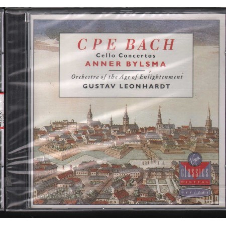 Bach, Bylsma, Leonhardt CD Cello Concertos Virgin – 077775954128 Sigillato
