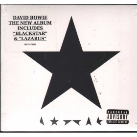 David Bowie CD Blackstar Sony Music – 88875173862 Sigillato