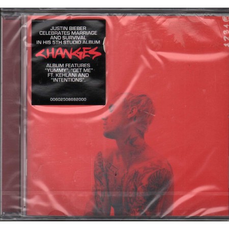 Justin Bieber CD Changes Def Jam – 00602508692000 Sigillato
