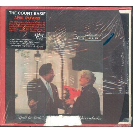 Count Basie And His Orchestra CD April In Paris Digipak Danneggiato Sigillato