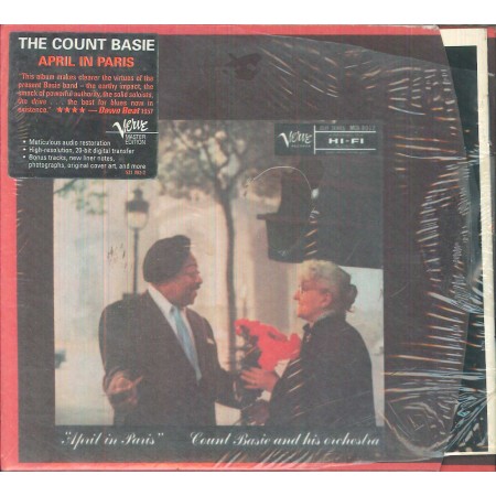 Count Basie And His Orchestra CD April In Paris Sigillato Verve 521 402-2