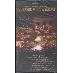 Jose' Carreras VHS La Grande Notte A Verona Vol.1 Polyphon – 0812643 Sigillato