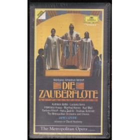 Wolfgang Amadeus Mozart VHS Die Zauberflote Deutsche – 0724243 Sigillato