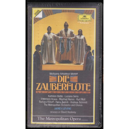 Wolfgang Amadeus Mozart VHS Die Zauberflote Deutsche – 0724243 Sigillato