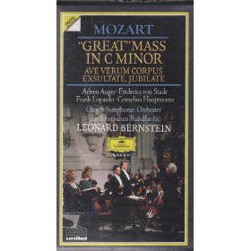 Wolfgang Amadeus Mozart VHS Great Mass In C Minor Deutsche – 0721853 Sigillato