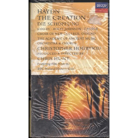 Joseph Haydn VHS Die Schopfung - The Creation Decca – 0711263 Sigillato