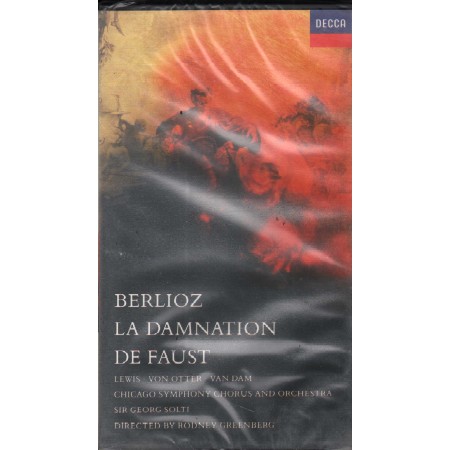 Hector Berlioz VHS La Damnation De Faust Decca – 0714103 Sigillato