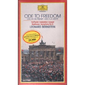 Leonard Bernstein VHS Ode To Freedom Deutsche – 0721503 Sigillato