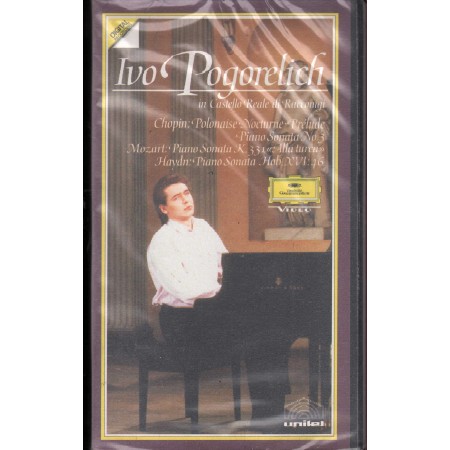 Ivo Pogorelich VHS In Castello Reale Di Racconigi Deutsche – 0721173 Sigillato