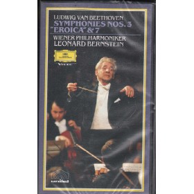 Beethoven VHS Symphonies Nos. 3 Eroica E 7 Deutsche – 0721113 Sigillato