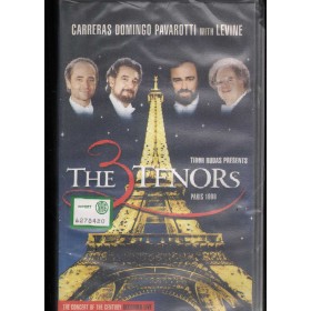 Carreras, Domingo, Pavarotti VHS The 3 Tenors In Paris Decca – 0562123 Sigillato